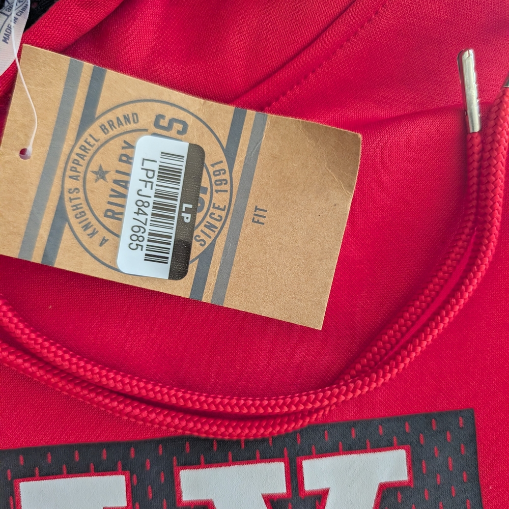 Rivalry Threads Red UNLV Rebels Hoodie - Picture 8 of 13